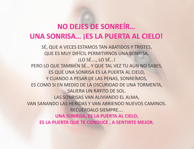 Recuerda que el secreto es 